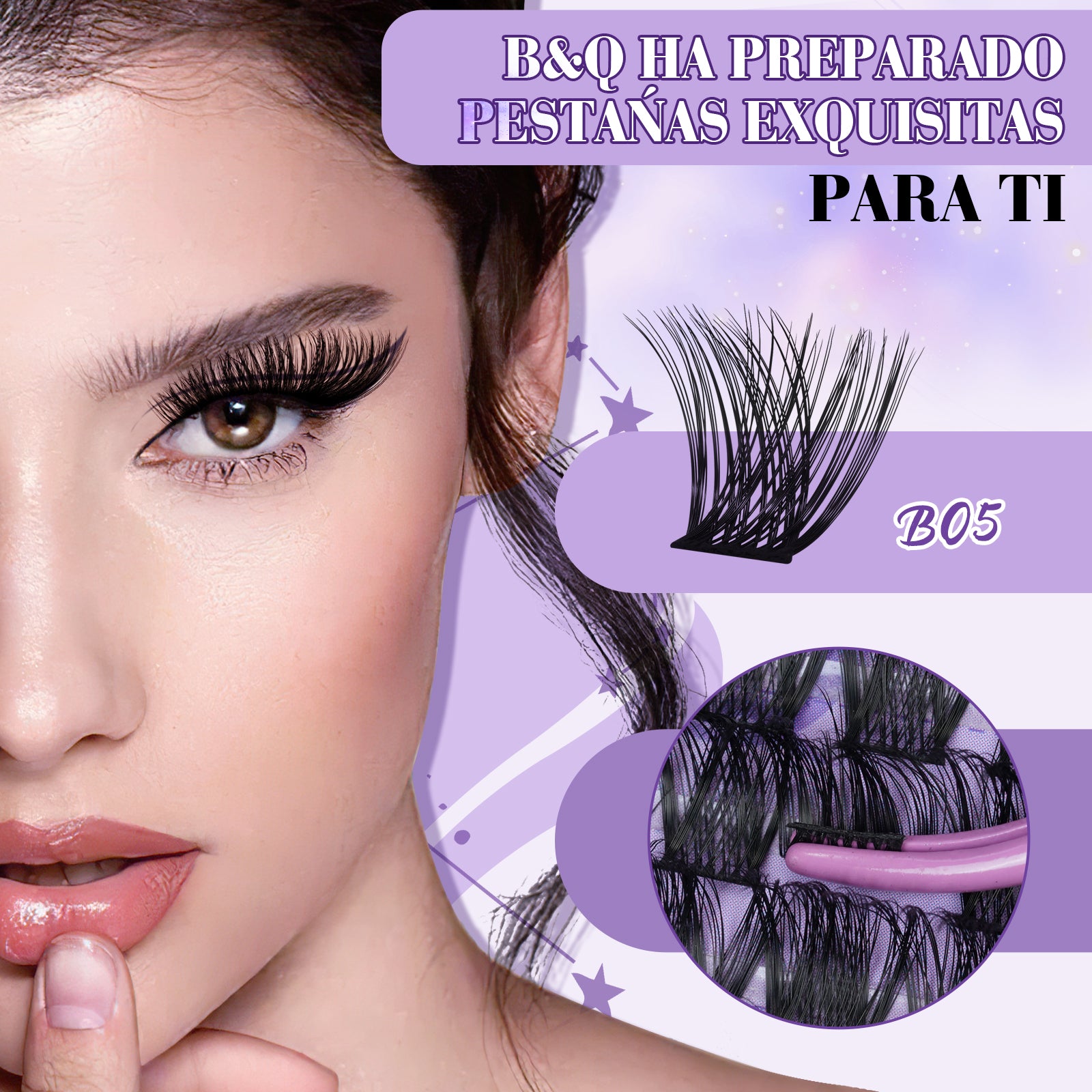 Kit De Extensiones De Pestañas  B05